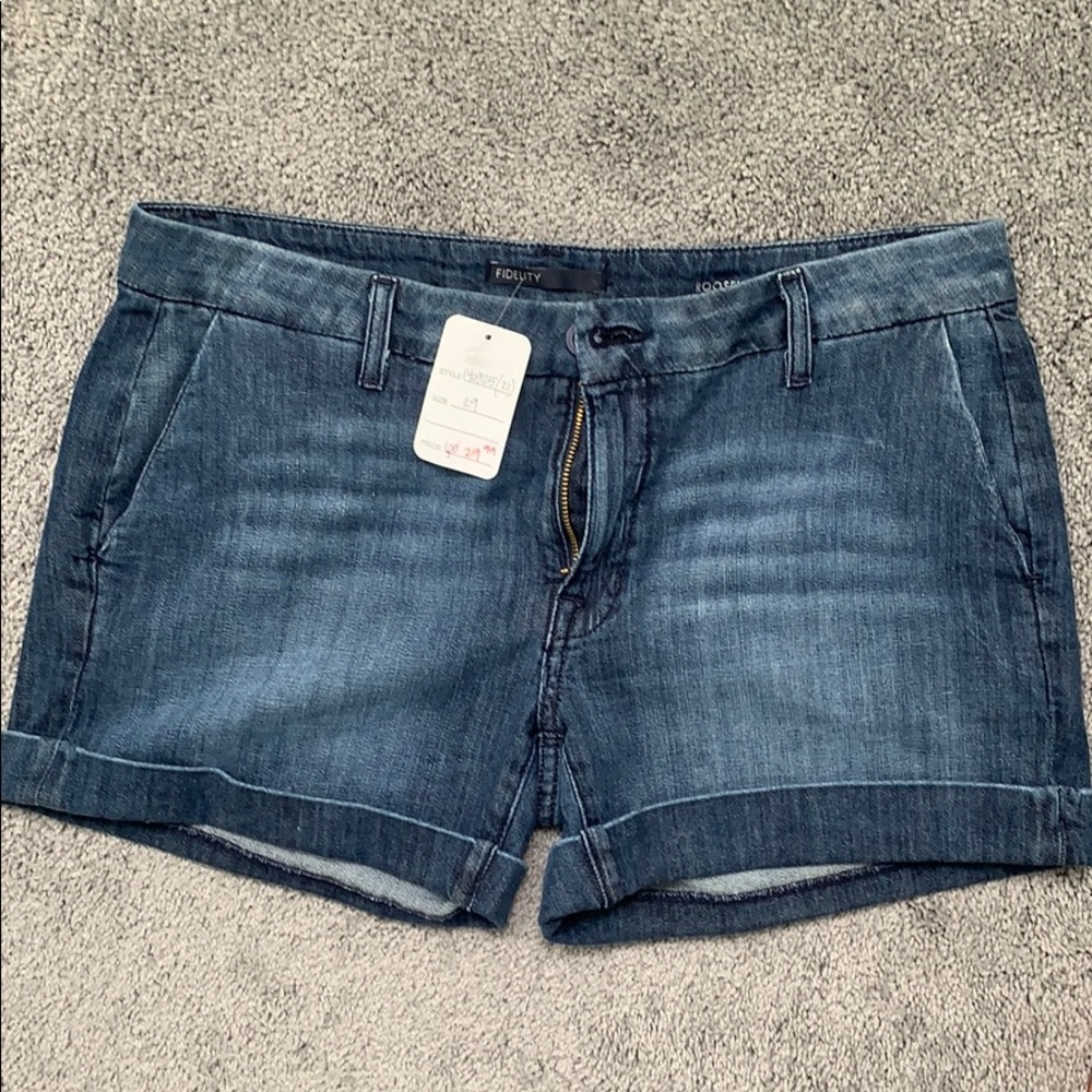 Fidelity jean shorts